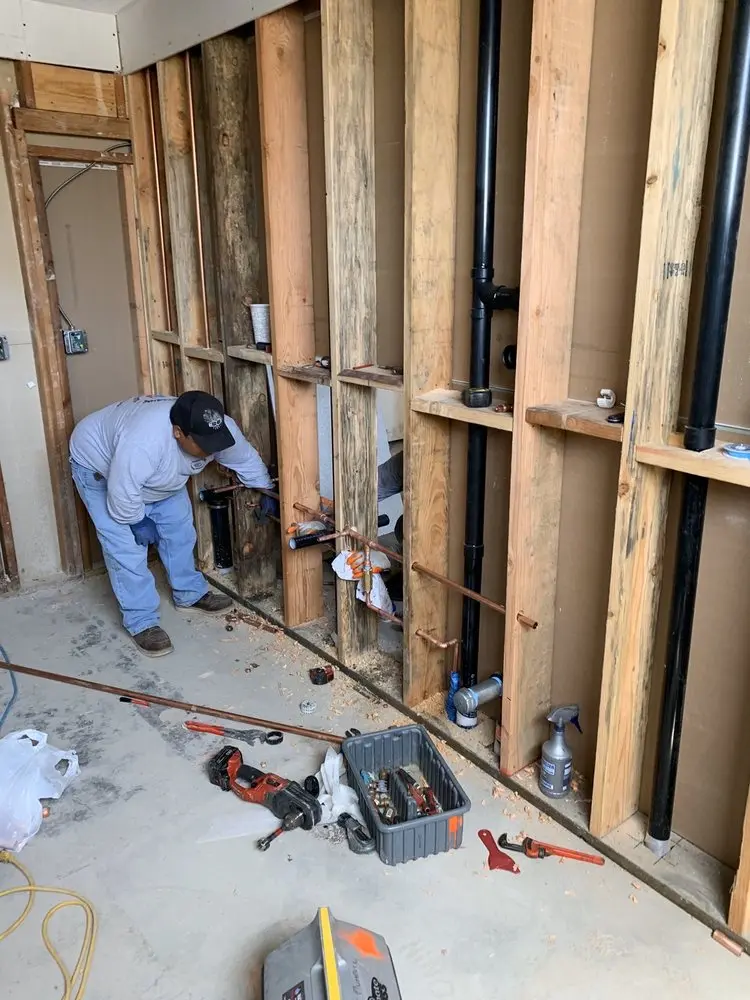 Commercial rough-in plumbing for Trenchless Sewer Repair in Westchase